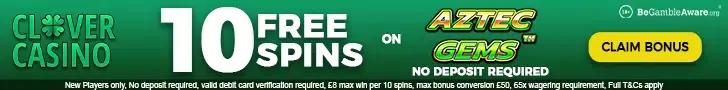 Clover Casino Free Spins No Deposit