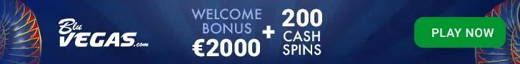 BluVegas Casino free spins