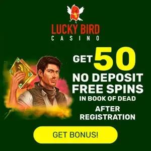 Lucky Bird Casino free spins no deposit