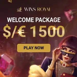 Wins Royal Casino deposit bonus