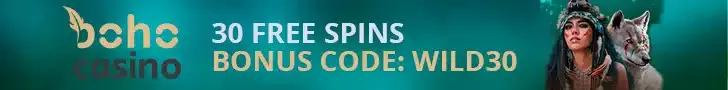 Boho Casino Free Spins No Deposit