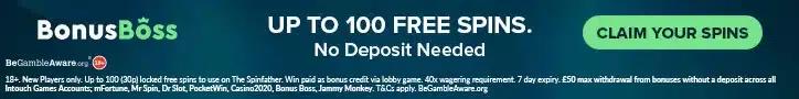 Bonus Boss Casino free spins no deposit