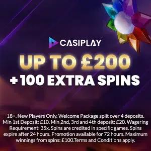 Casiplay Casino free spins