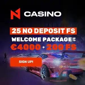 N1 Casino free spins no deposit
