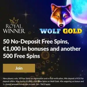 Royal Winner Casino free spins no deposit