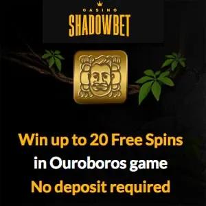 Shadowbet Casino Free Spins No Deposit